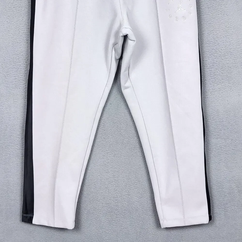 Jordan Remastered Sueded Pants Mens XL Gray Knit BQ5786-059 Athleisure